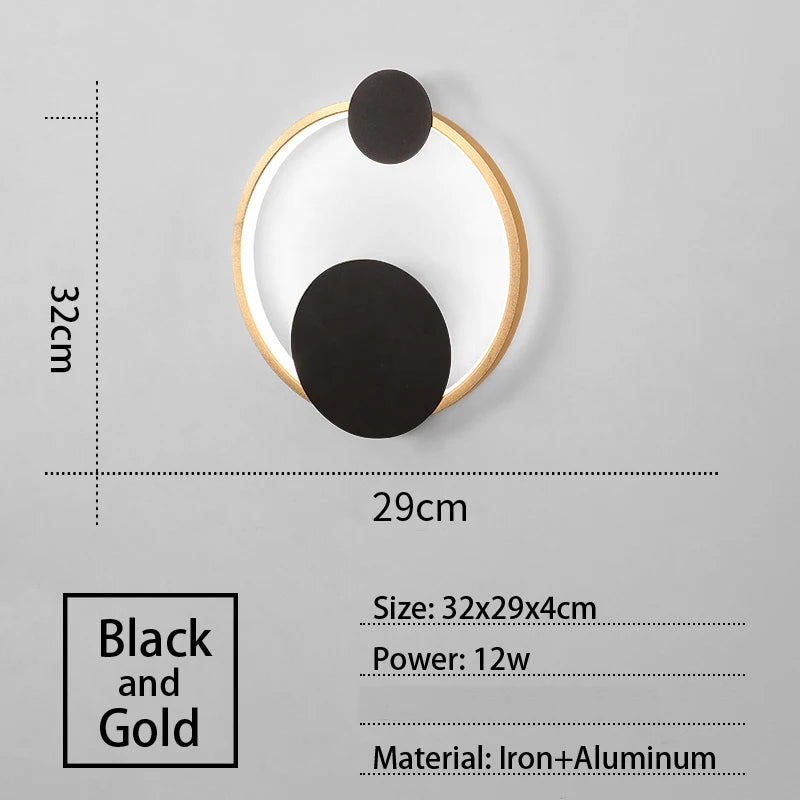Modern Minimalist Led Wall Scone Light