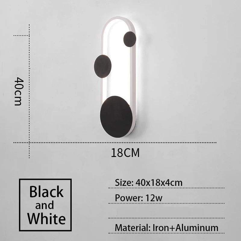 Modern Minimalist Led Wall Scone Light