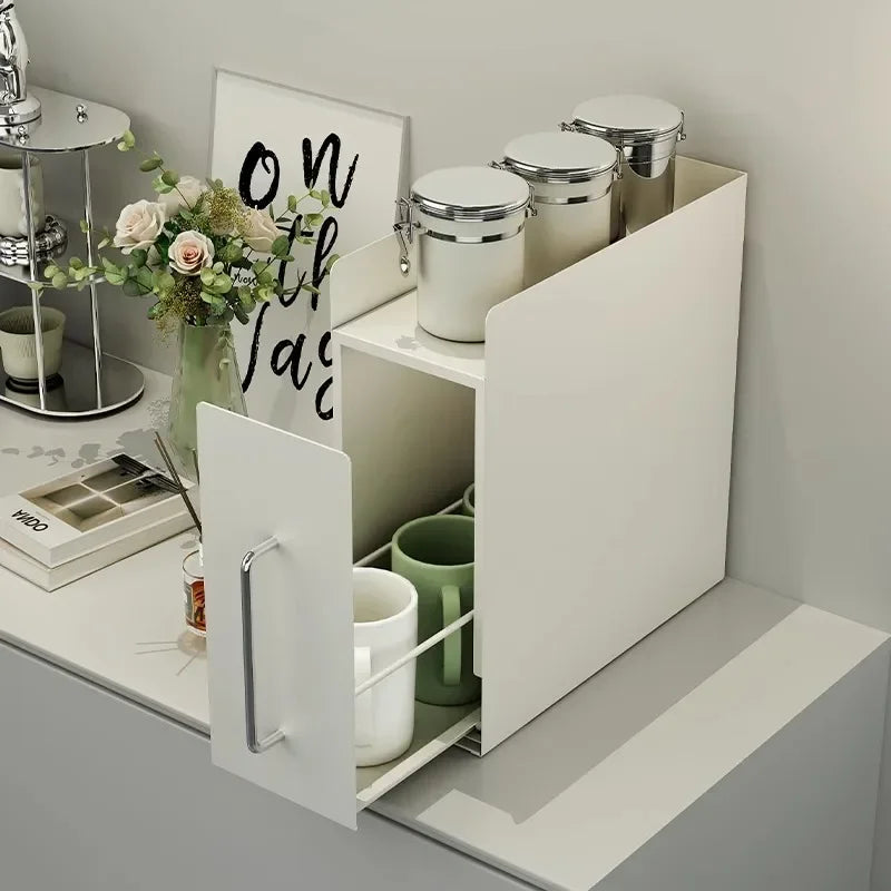 Recommend Cream Wind Dust Mug Storage