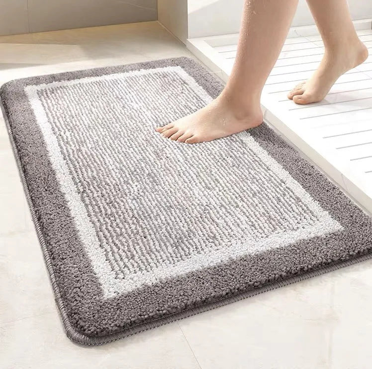 Cartoon Imitation Cashmere Bathroom Mat