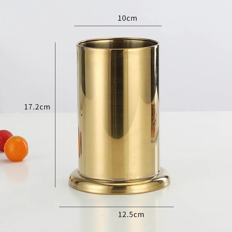Stainless Steel Golden Chopstick Rack