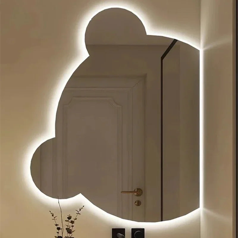 Lights Bright Display Shower Mirror