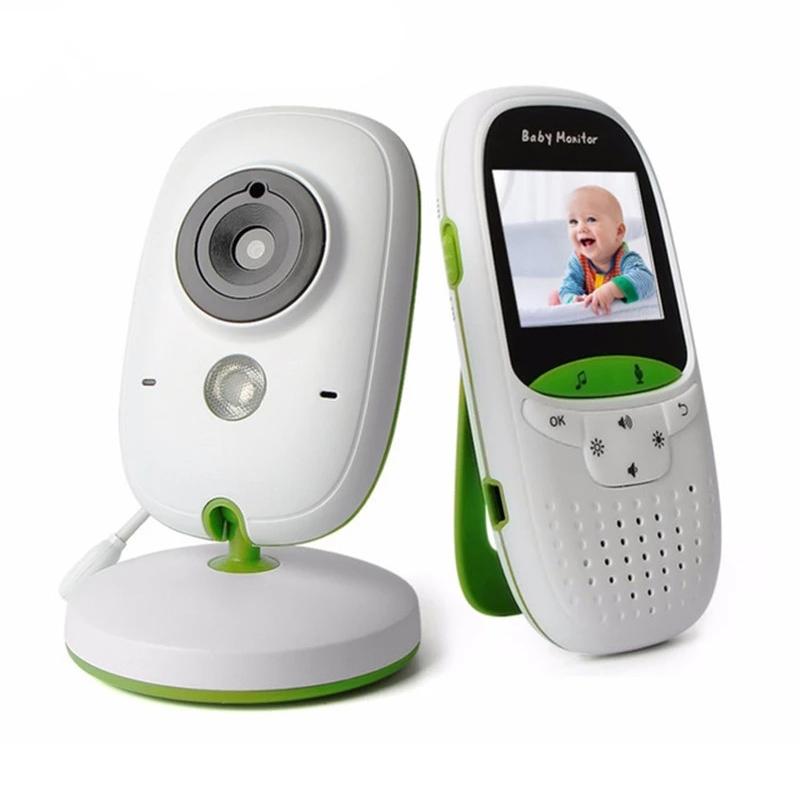 2.4 Wireless Baby Monitor With Lcd Night Vision & Two-Way Talk - White