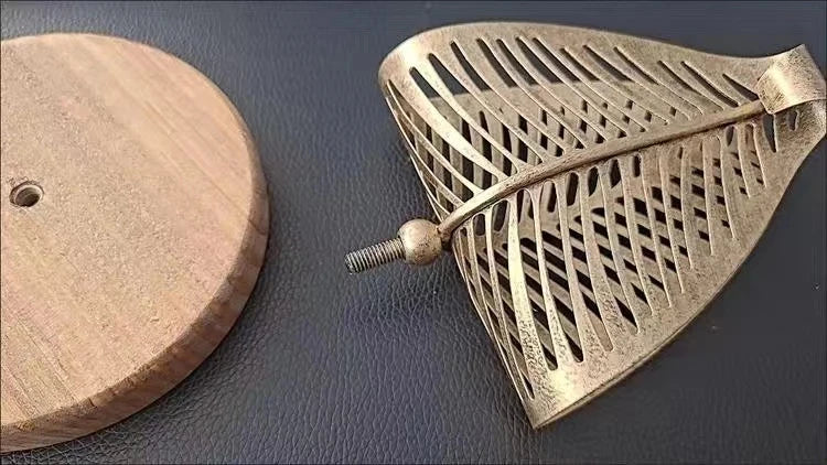 Vintage Leaf Table Tissue Holder Napkin Rack