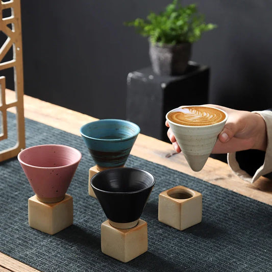 Creative Retro Ceramic Coffee Cup