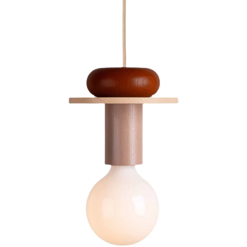 Solid Wood Decorative Hang Lamp