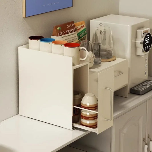 Recommend Cream Wind Dust Mug Storage