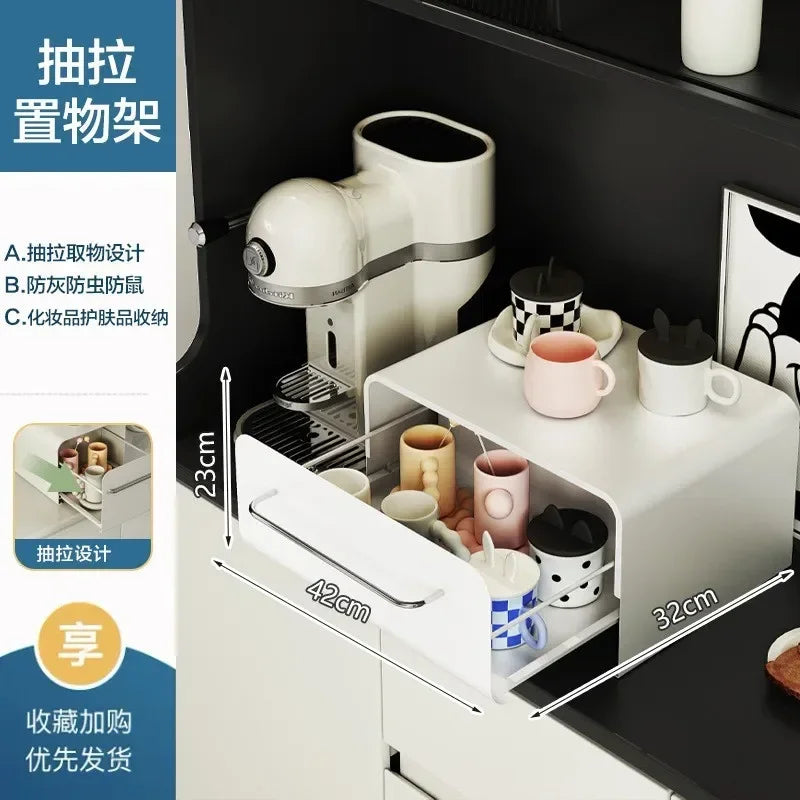 Recommend Cream Wind Dust Mug Storage