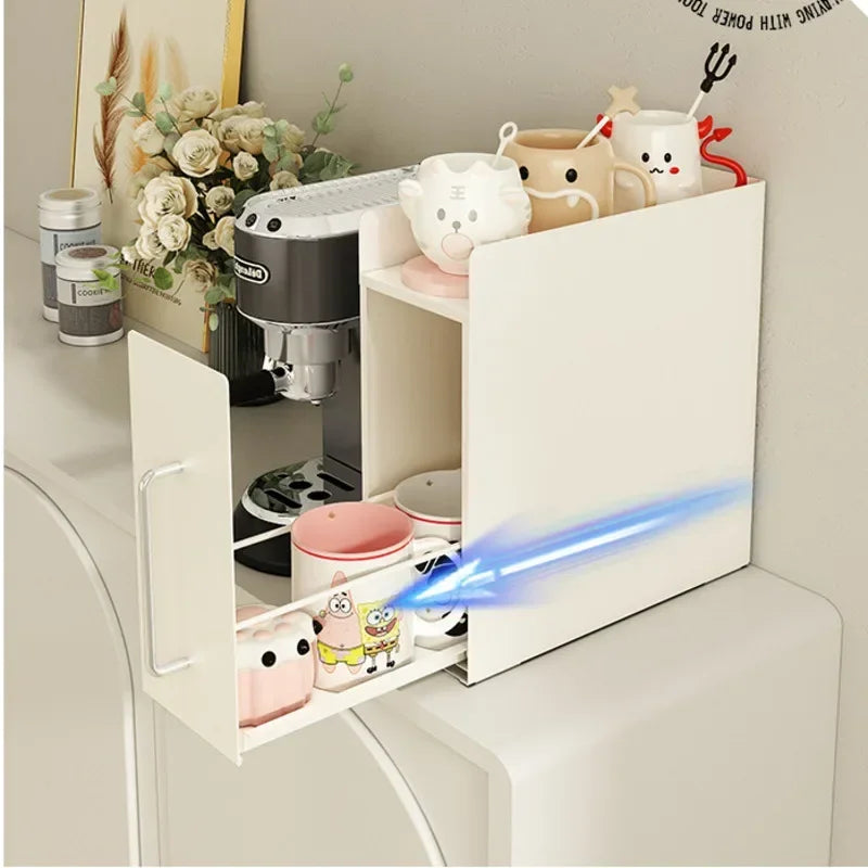 Recommend Cream Wind Dust Mug Storage
